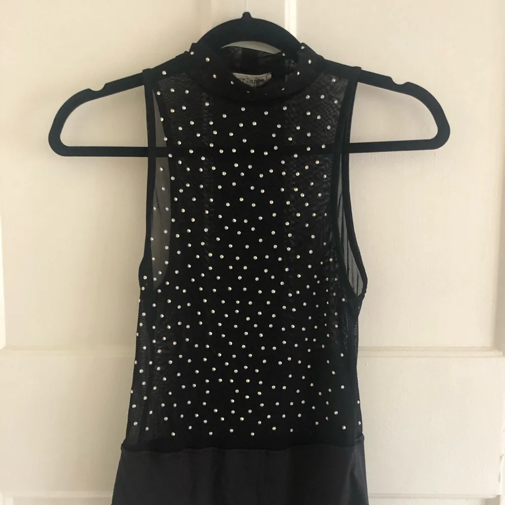Mesh Rhinestone Bodysuit - Picture 7 of 7